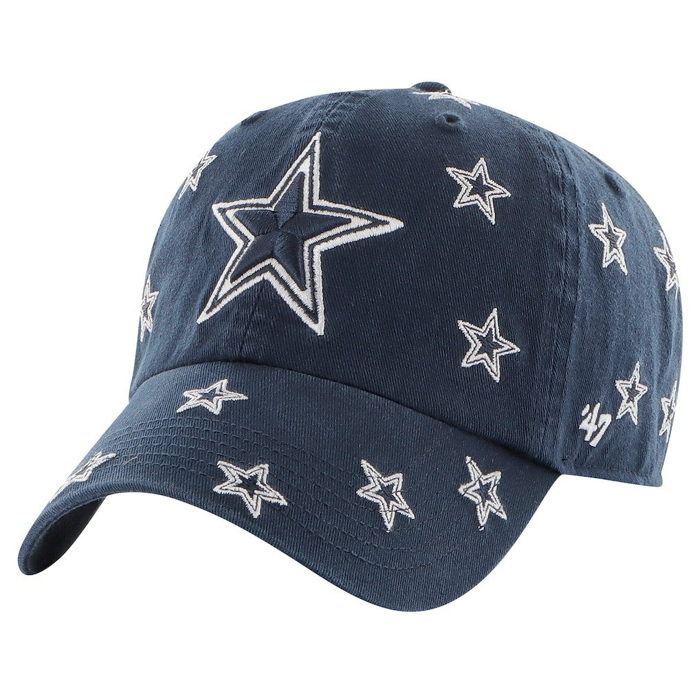 Dallas Cowboys 47 brand '47 Women's Confetti Clean Up Adjustable Hat