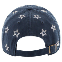 Dallas Cowboys 47 brand '47 Women's Confetti Clean Up Adjustable Hat