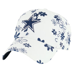 Dallas Cowboys 47 brand '47 Girls Youth Daisy Delight Clean Up Adjustable Hat