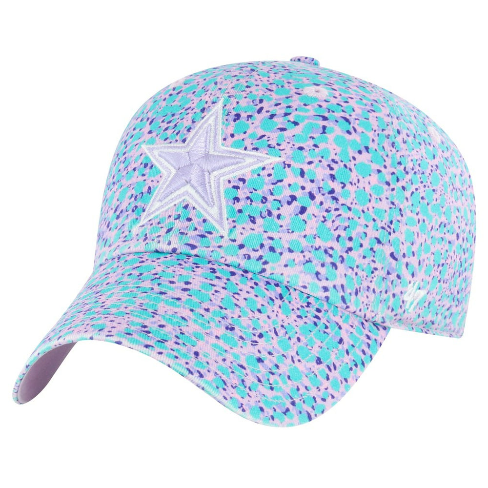 Dallas Cowboys 47 brand '47 Girls Youth Cosmic Burst Clean Up Adjustable Hat