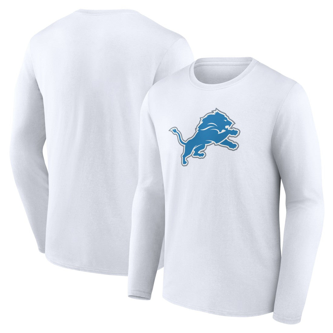 Detroit Lions  Primary Logo Long Sleeve T-Shirt