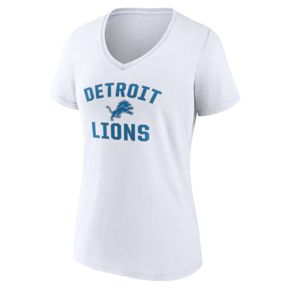 Detroit Lions  Women's Victory Arch V-Neck T-Shirt