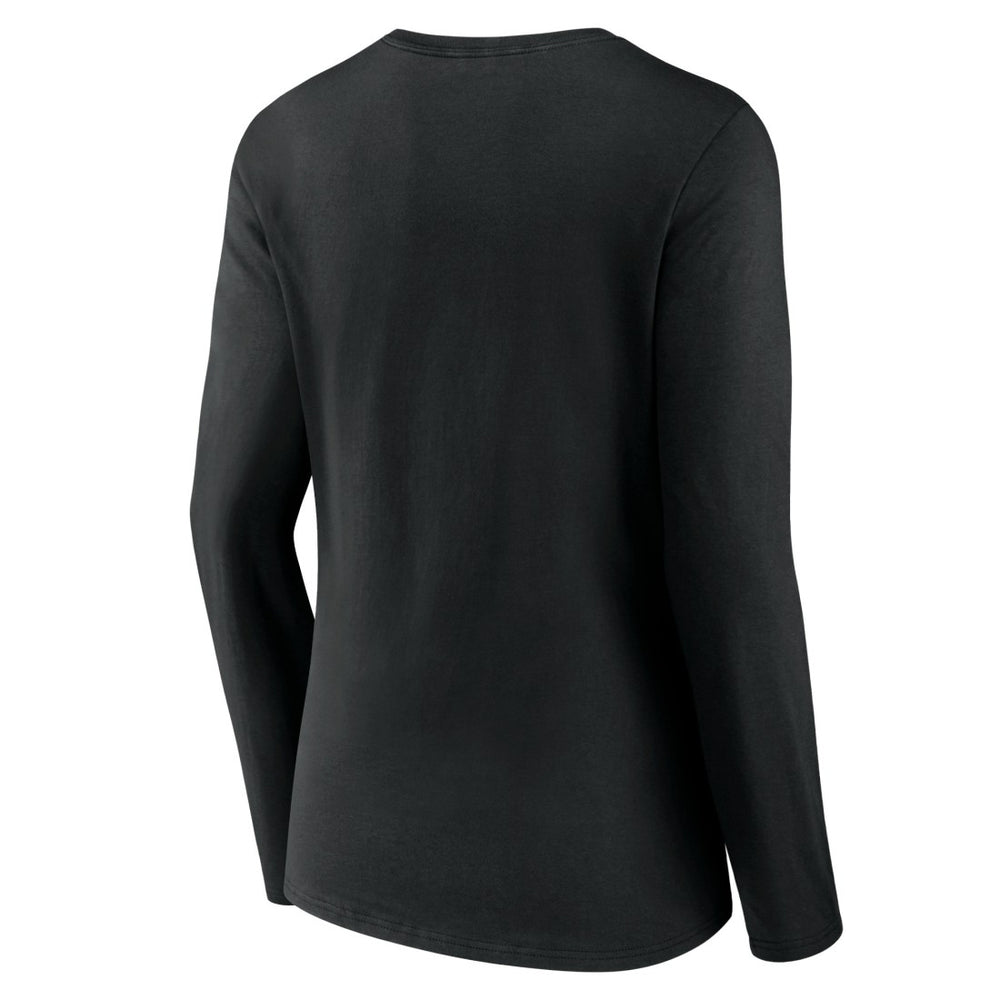 Detroit Lions  Women's Victory Script V-Neck Long Sleeve T-Shirt