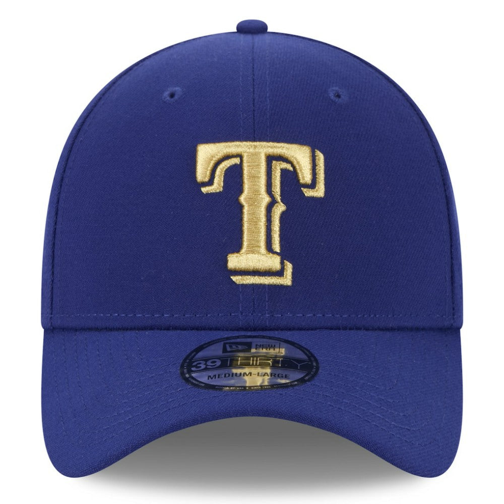 Texas Rangers New Era 2024 Gold Collection 39THIRTY Flex Hat | MLB Near me