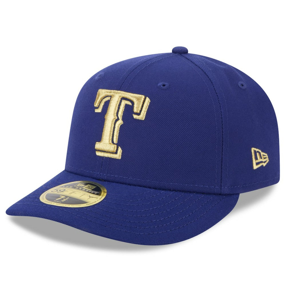 Texas Rangers New Era 2024 Gold Collection Low Profile 59FIFTY Fitted Hat | MLB Shop