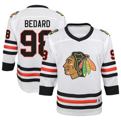 Connor Bedard Chicago Blackhawks Youth Away Replica Player Jersey For Sale