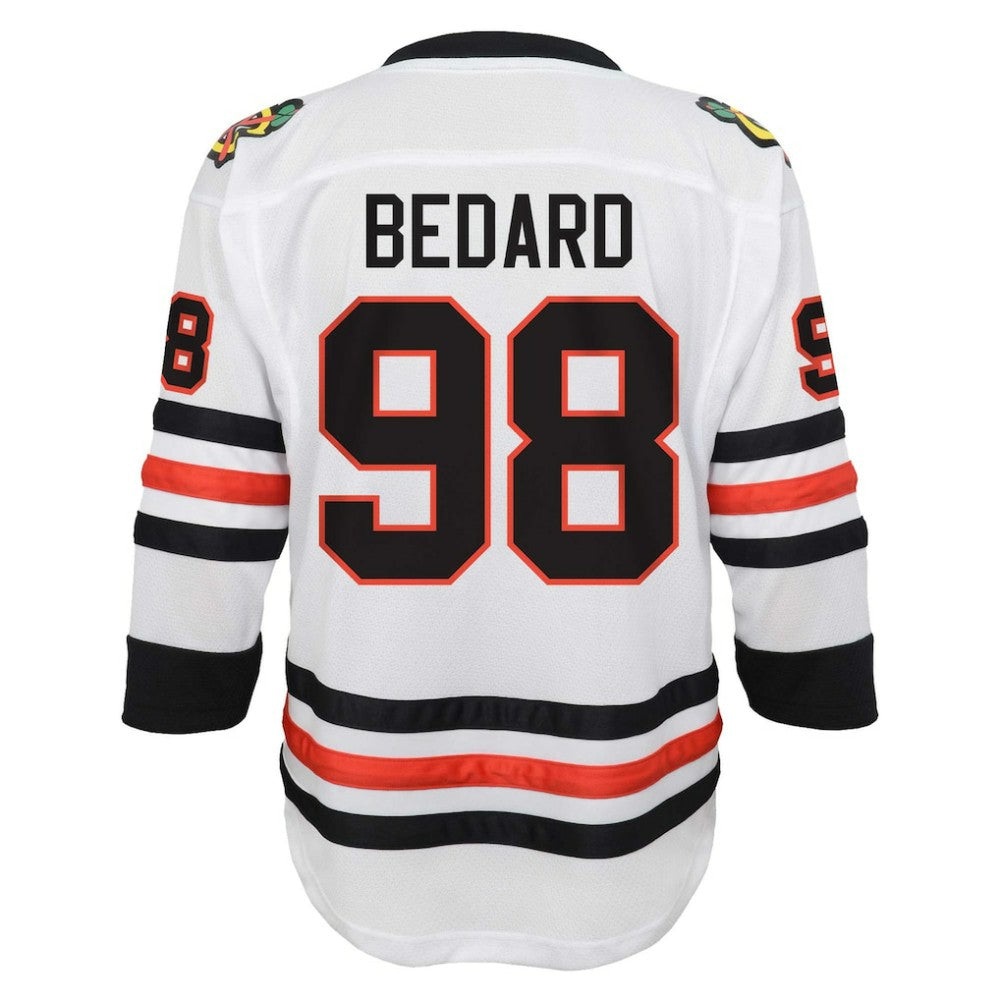 Connor Bedard Chicago Blackhawks Youth Away Replica Player Jersey For Sale