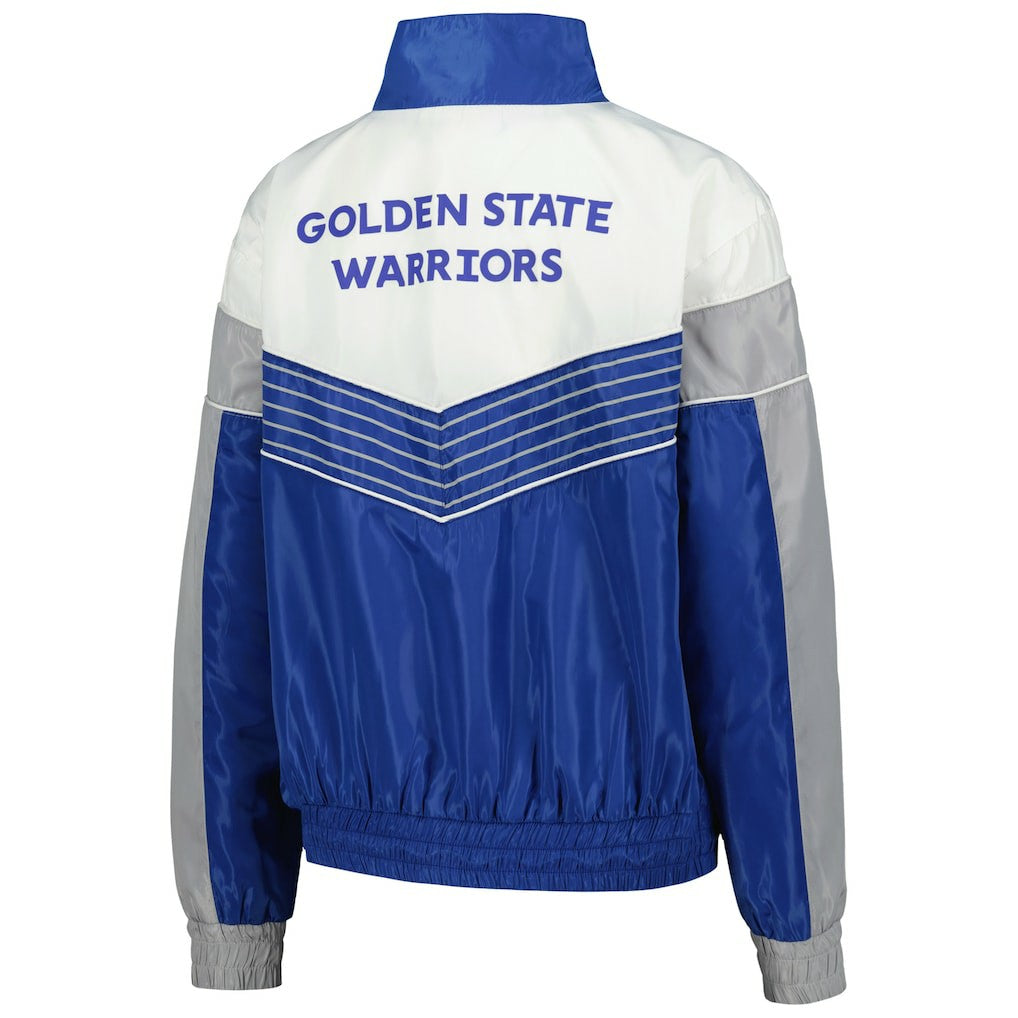 Golden State Warriors The Wild Collective Women's Courtside Half-Zip Track Jacket sale New