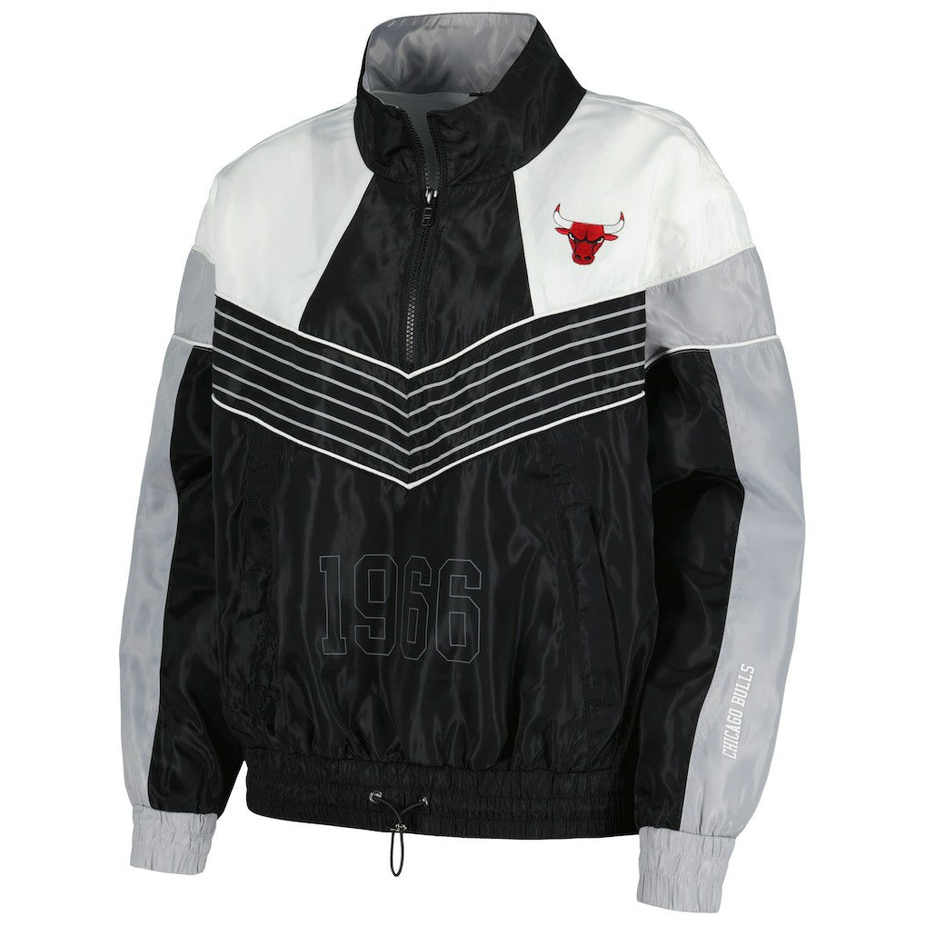 Chicago Bulls The Wild Collective Women's Courtside Half-Zip Track Jacket On Sale