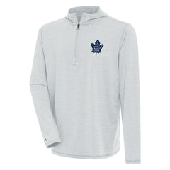 Toronto Maple Leafs Antigua Tidy Quarter-Zip Pullover Hoodie For Sale