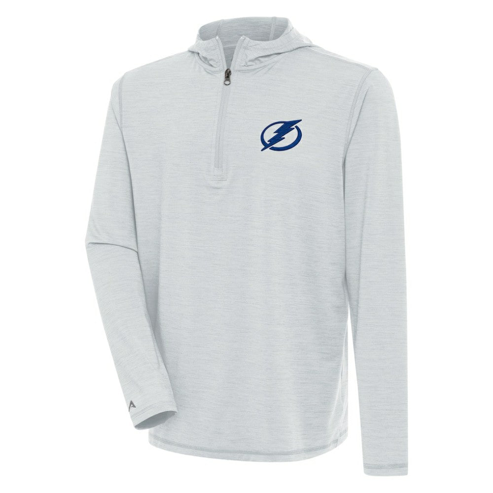 Tampa Bay Lightning Antigua Tidy Quarter-Zip Pullover Hoodie Outlet