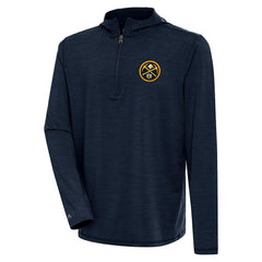 Denver Nuggets Antigua Tidy Quarter-Zip Lightweight Pullover Top sale New
