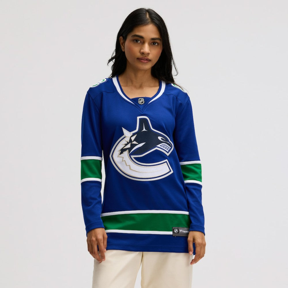 Vancouver Canucks Fanatics Women's Premier Breakaway Jersey Online