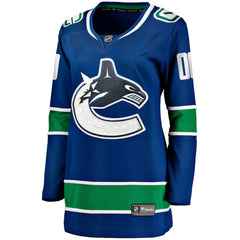 Vancouver Canucks Fanatics Women's Breakaway Custom Jersey Online