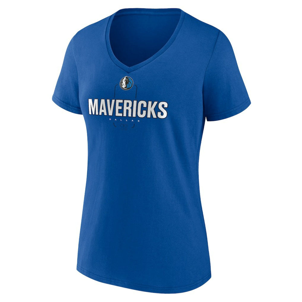 Kyrie Irving Dallas Mavericks Women's Behind The Back Name & Number V-Neck T-Shirt sale New