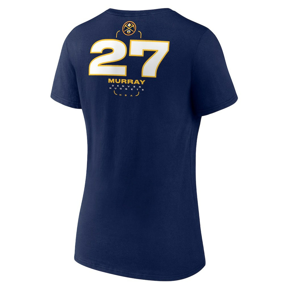 Jamal Murray Denver Nuggets Women's Behind The Back Name & Number V-Neck T-Shirt sale Online