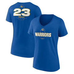Draymond Green Golden State Warriors Women's Behind The Back Name & Number V-Neck T-Shirt sale Online