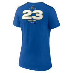 Draymond Green Golden State Warriors Women's Behind The Back Name & Number V-Neck T-Shirt sale Online