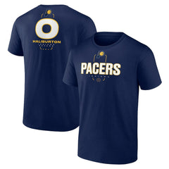 Tyrese Haliburton Indiana Pacers Behind The Back Name & Number T-Shirt Discount