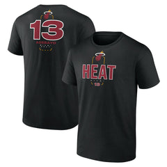 Bam Adebayo Miami Heat Behind The Back Name & Number T-Shirt Discount