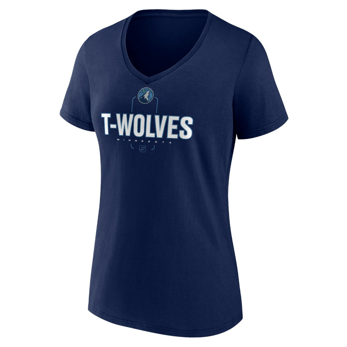 Anthony Edwards Minnesota Timberwolves Women's Behind The Back Name & Number V-Neck T-Shirt Discount