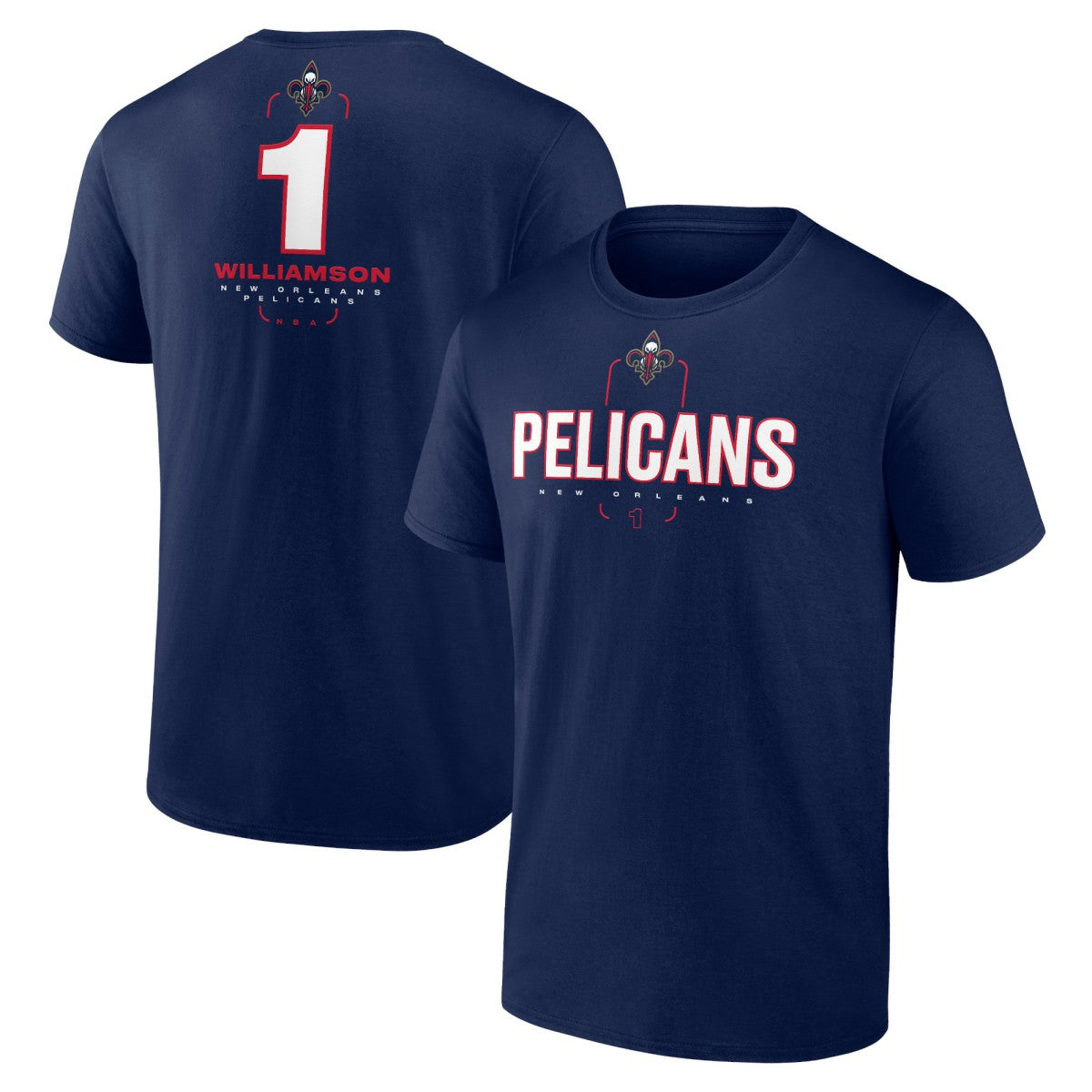 Zion Williamson New Orleans Pelicans Behind The Back Name & Number T-Shirt Outlet