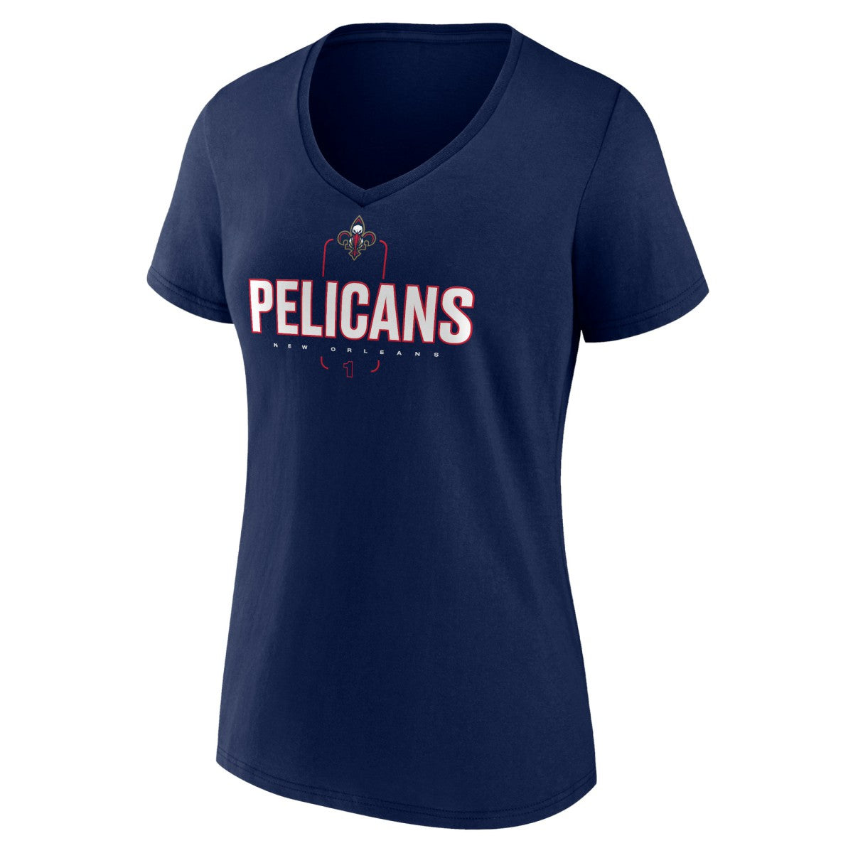 Zion Williamson New Orleans Pelicans Women's Behind The Back Name & Number V-Neck T-Shirt Online