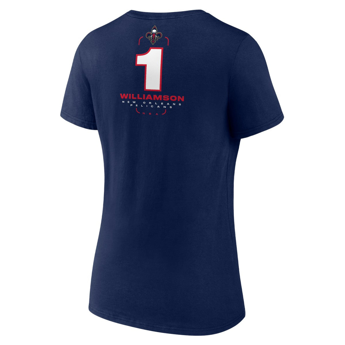 Zion Williamson New Orleans Pelicans Women's Behind The Back Name & Number V-Neck T-Shirt Online