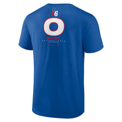 Tyrese Maxey Philadelphia 76ers Behind The Back Name & Number T-Shirt New