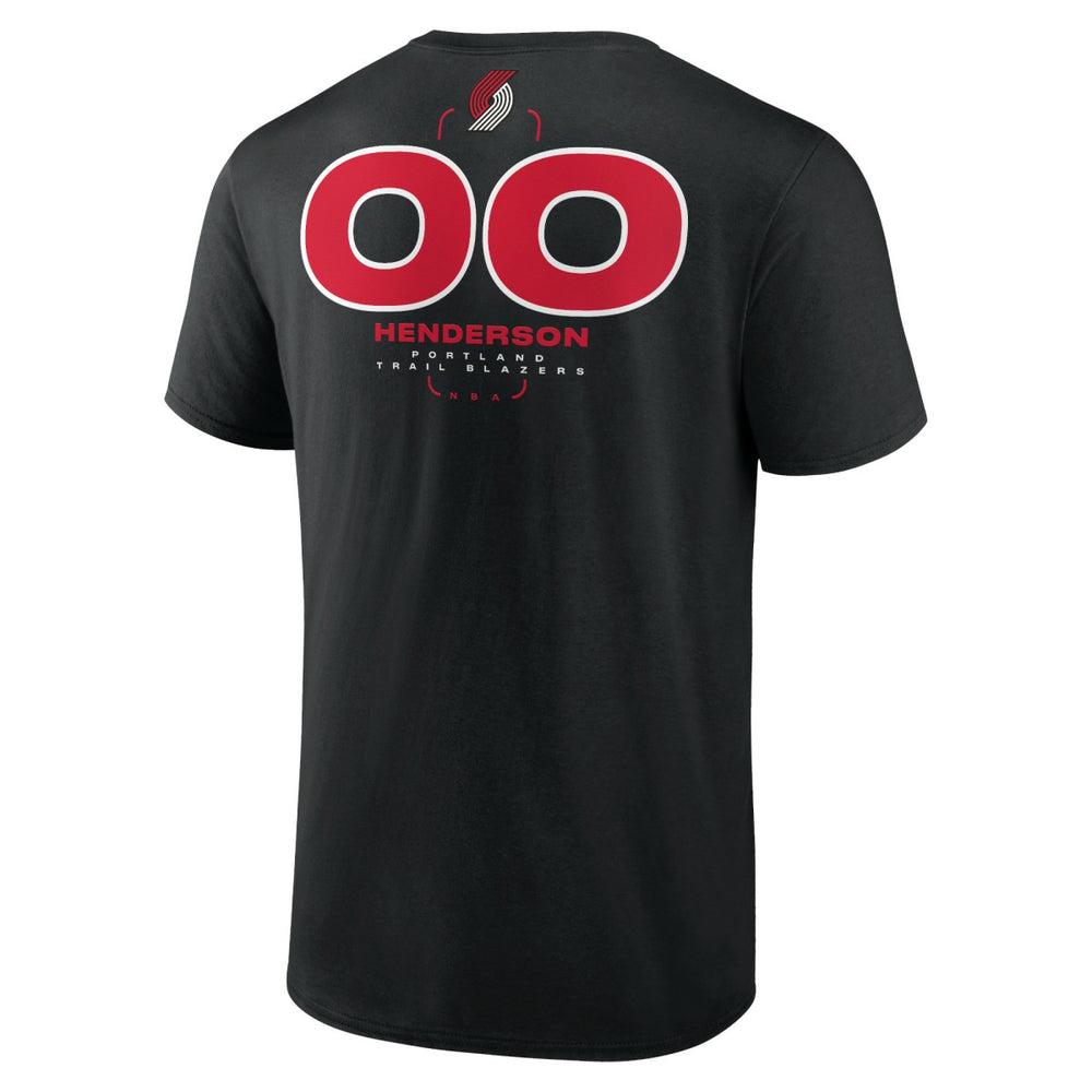 Scoot Henderson Portland Trail Blazers Behind The Back Name & Number T-Shirt Online