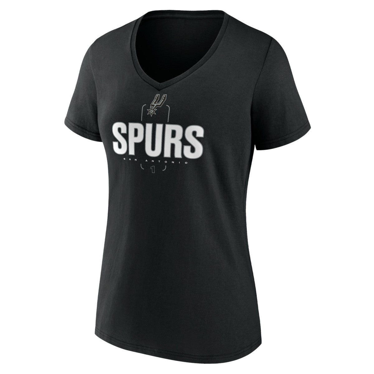 Victor Wembanyama San Antonio Spurs Women's Behind The Back Name & Number V-Neck T-Shirt Outlet