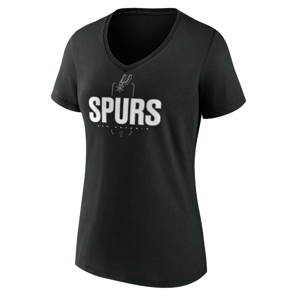 Victor Wembanyama San Antonio Spurs Women's Behind The Back Name & Number V-Neck T-Shirt Outlet