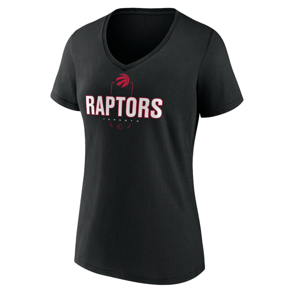 Scottie Barnes Toronto Raptors Women's Behind The Back Name & Number V-Neck T-Shirt Discount