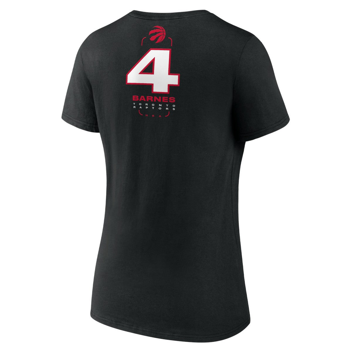 Scottie Barnes Toronto Raptors Women's Behind The Back Name & Number V-Neck T-Shirt Discount
