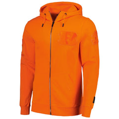 Cincinnati Bengals  Pro Standard Triple Tonal Full-Zip Hoodie