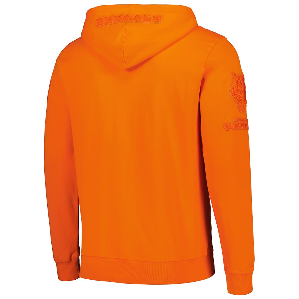 Cincinnati Bengals  Pro Standard Triple Tonal Full-Zip Hoodie