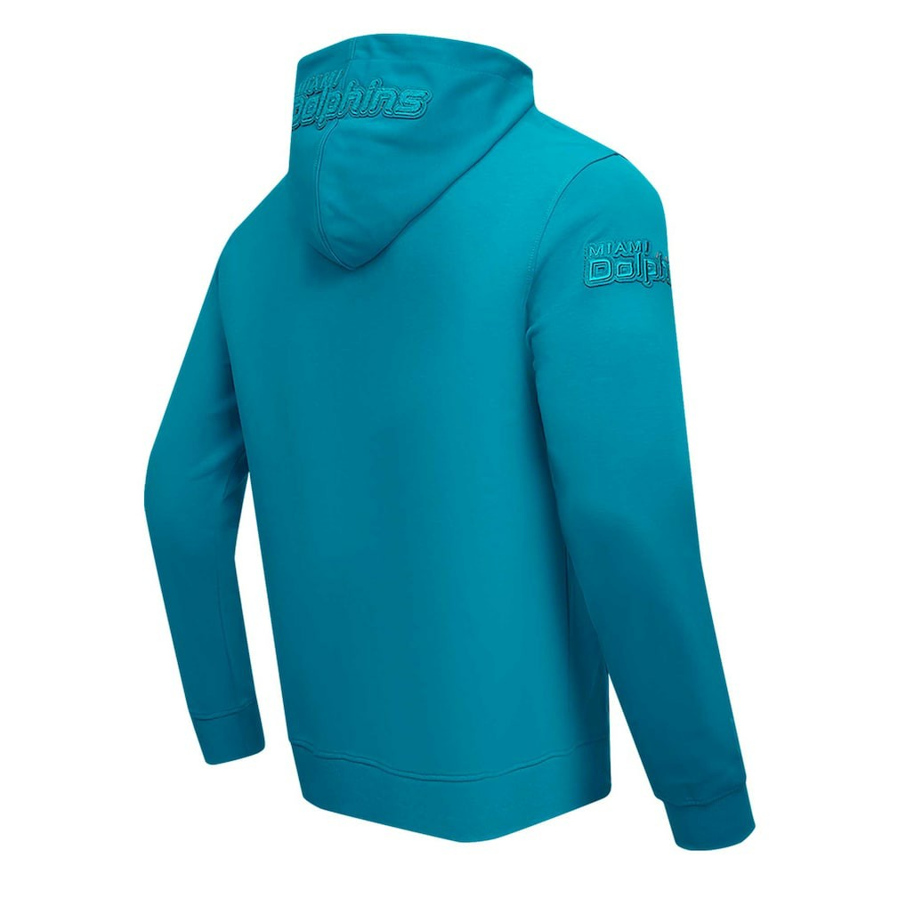 Miami Dolphins  Pro Standard Triple Tonal Full-Zip Hoodie