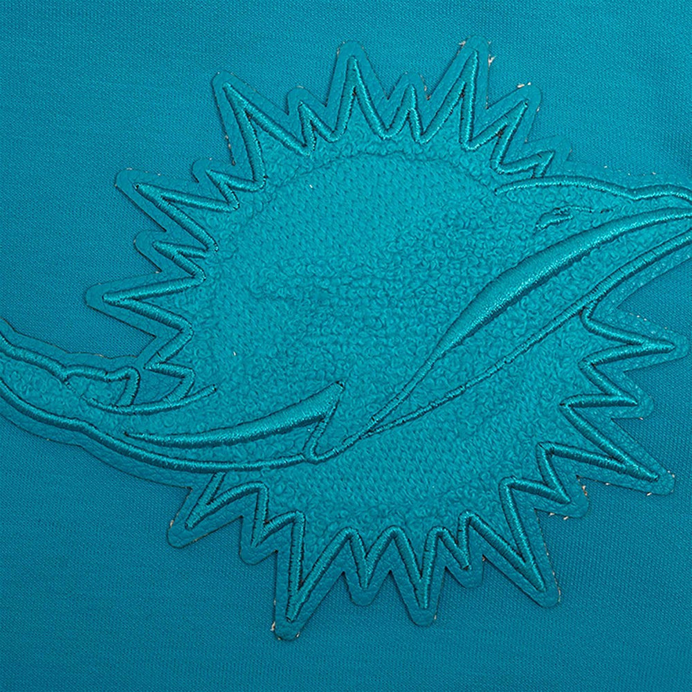 Miami Dolphins  Pro Standard Triple Tonal Full-Zip Hoodie