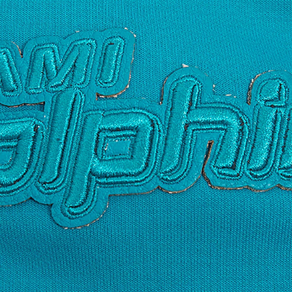 Miami Dolphins  Pro Standard Triple Tonal Full-Zip Hoodie