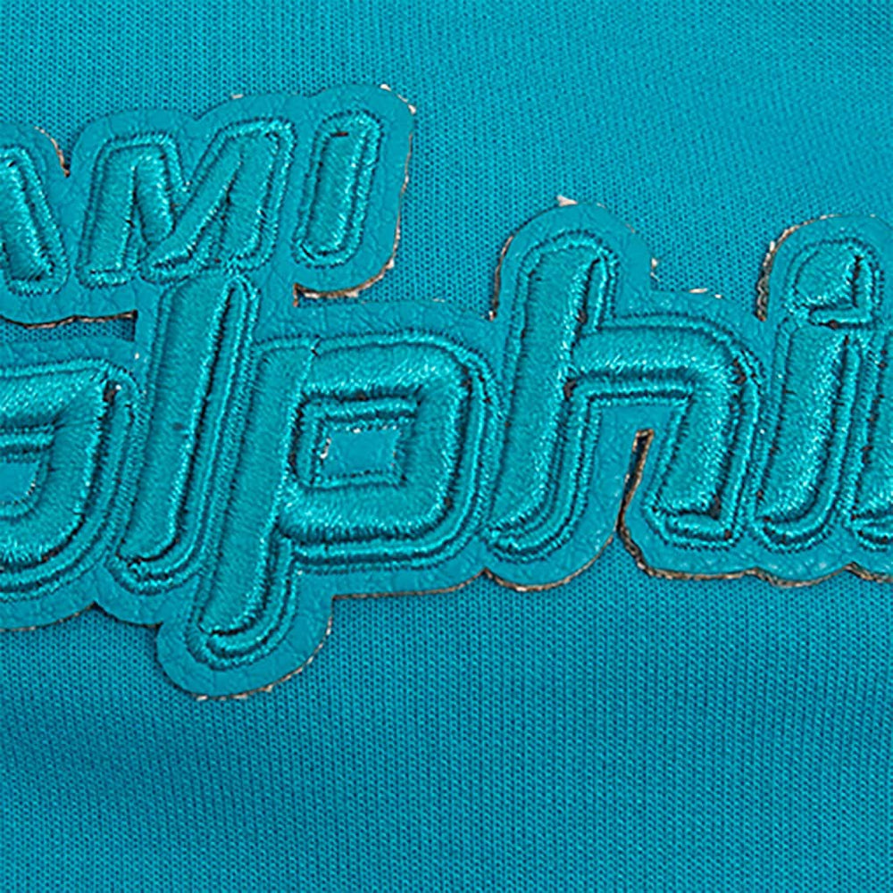 Miami Dolphins  Pro Standard Triple Tonal Full-Zip Hoodie