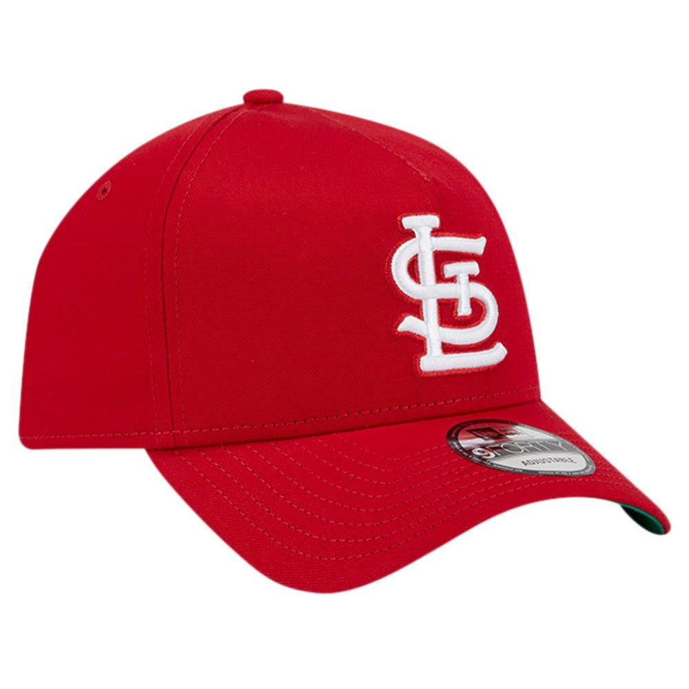 St. Louis Cardinals New Era Team Color A-Frame 9FORTY Adjustable Hat | MLB New