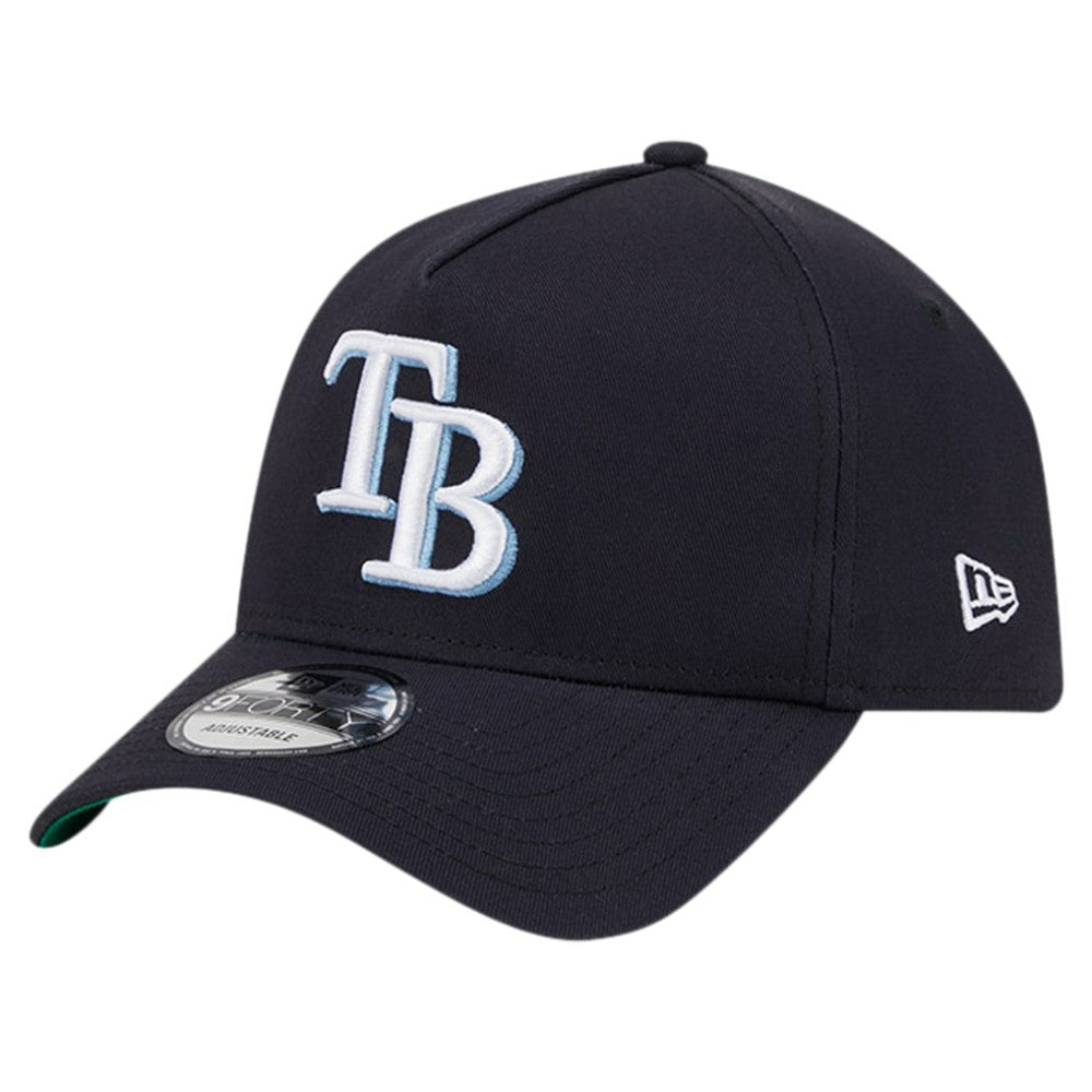Tampa Bay Rays New Era Team Color A-Frame 9FORTY Adjustable Hat | MLB New