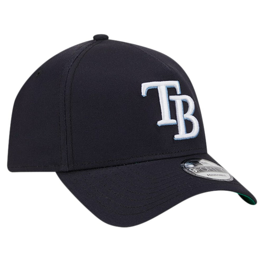 Tampa Bay Rays New Era Team Color A-Frame 9FORTY Adjustable Hat | MLB New