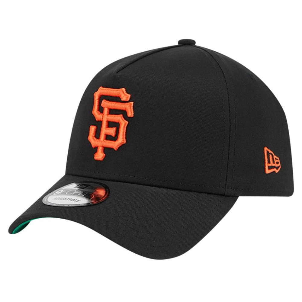 San Francisco Giants New Era Team Color A-Frame 9FORTY Adjustable Hat | MLB Online