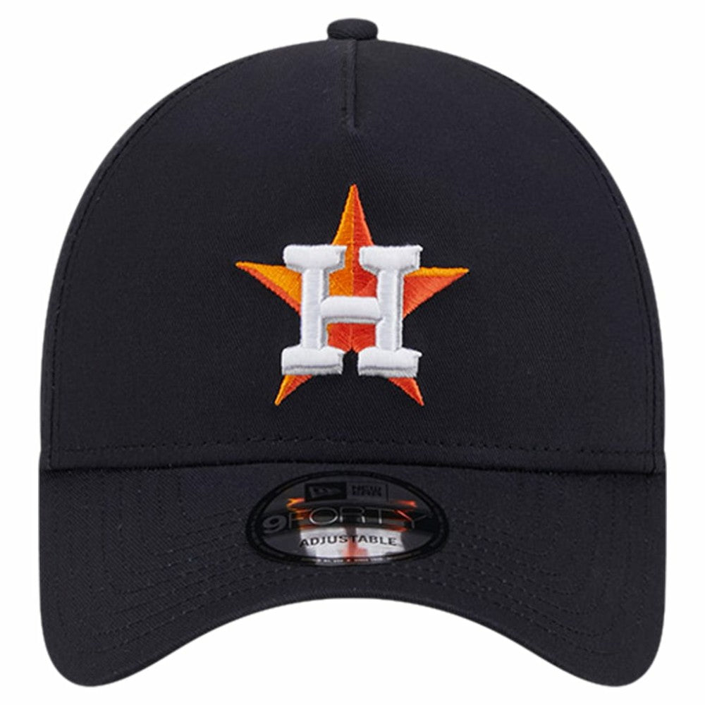 Houston Astros New Era Team Color A-Frame 9FORTY Adjustable Hat | MLB Outlet