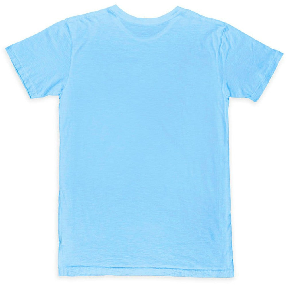 Manchester City 1863FC Mono Crest Slub T-Shirt Sky Blue