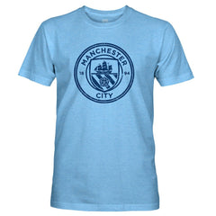 Erling Haaland Manchester City 1863FC Player Name & Number Twisted Tri-Blend Slub T-Shirt Sky Blue