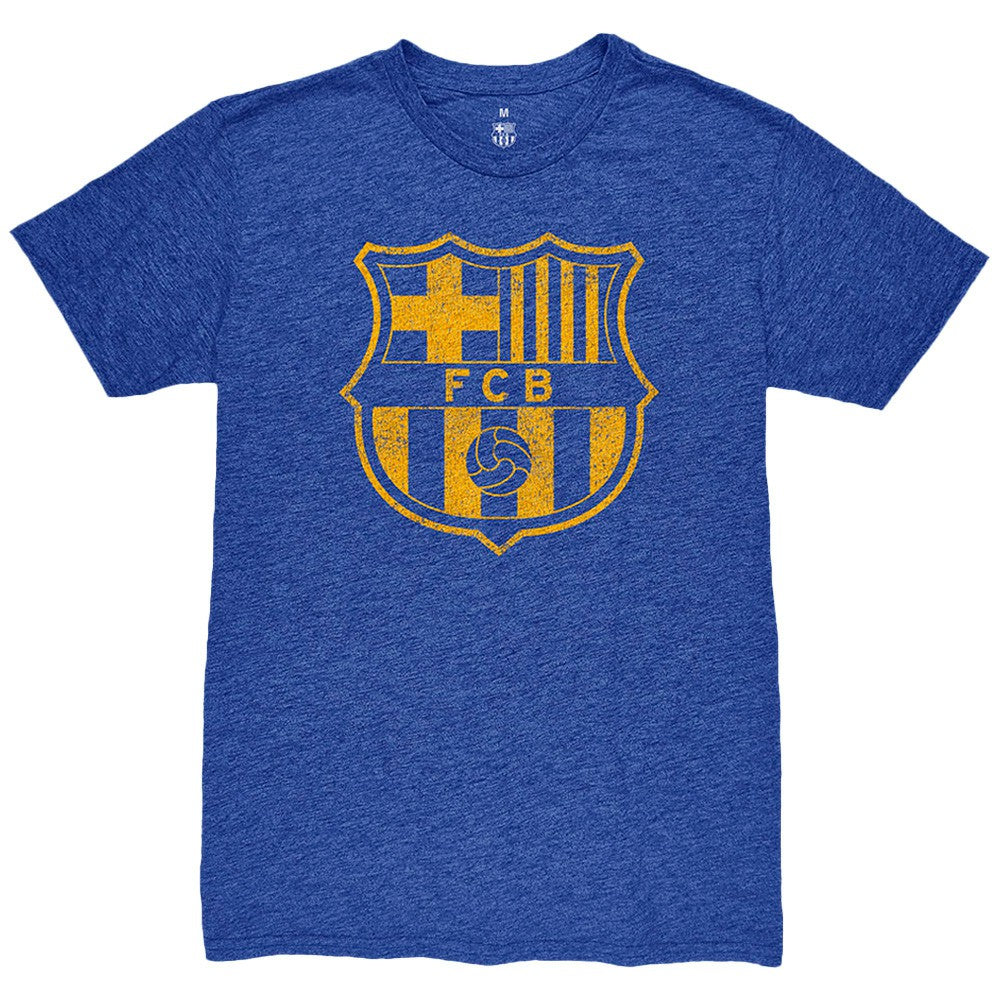 Gavi Barcelona 1863FC Player Name & Number Twisted Tri-Blend Slub T-Shirt Heather Royal
