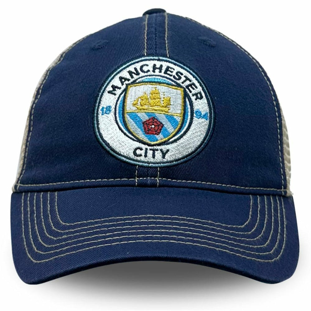 Manchester City 1863FC Trucker Adjustable Hat Navy