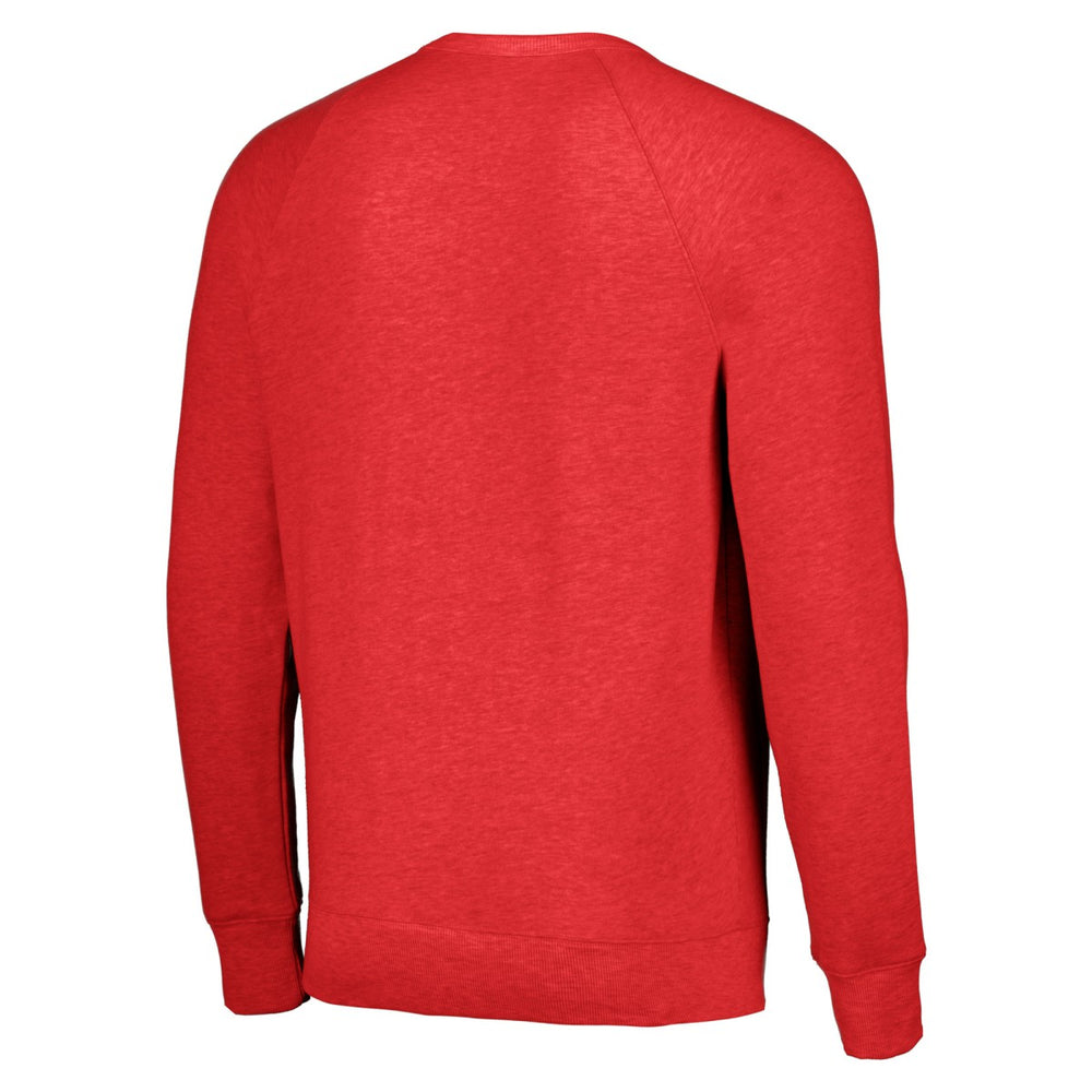 Miami Heat Homage Unisex Holiday Raglan Pullover Sweatshirt New